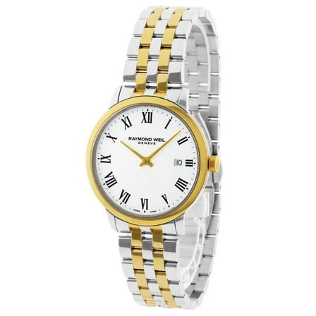 Raymond Weil Toccata White Dial Two-Tone Men's Quartz Watch 5485-STP-00300