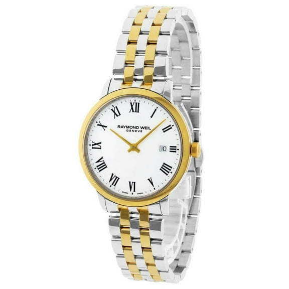 Raymond Weil Toccata White Dial Two-Tone Men's Quartz Watch 5485-STP-00300