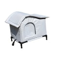 thumbnail image 1 of Flynix Maison pour Chat Maison Cachée Extérieure Rideau Isolé Coupe-Vent Imperméable Abri pour Animaux, 1 of 9