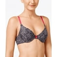 thumbnail image 2 of Maidenform Womens One Fab Fit Tailored T-Shirt Bra, 32DD, Strawberry Dot Print, 2 of 3