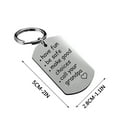 thumbnail image 3 of Awdenio Be Safe, Make Good Choices and Call Your Grandma/Grandpa Keychain, 3 of 5