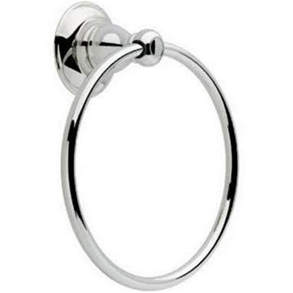 Liberty Hardware 228614 Porter Collection Towel Ring, Chrome