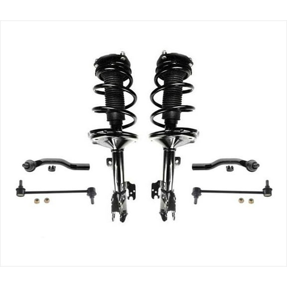 Front Struts Tie Rods Sway Bar Links for Toyota Highlander 01-03 All Wheel Drive