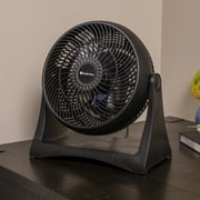 Comfort Zone 8 in. Table Fan, 3 Speed, Wall Mountable, Tilt