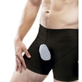 thumbnail image 3 of Inguinal Hernia Support Belt Invisible Underpants Compression Garment Truss Galess (Black, L), 3 of 4