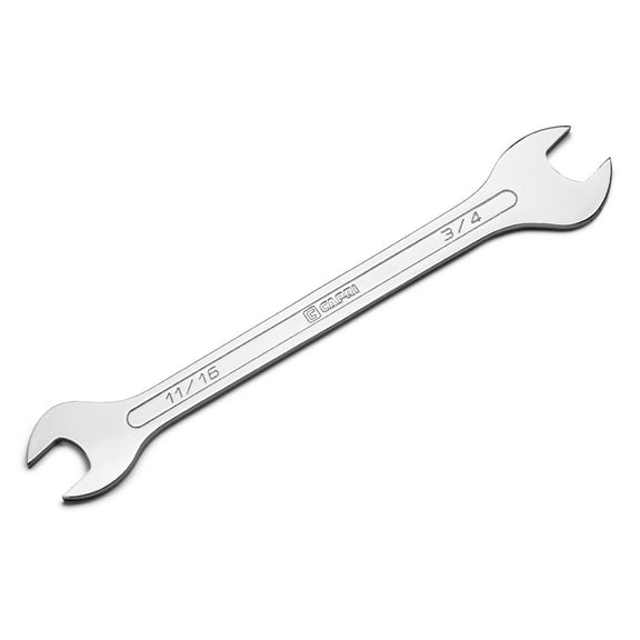 Capri Tools 11/16 in. x 3/4 in. Super-Thin Open End Wrench, SAE