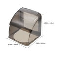 thumbnail image 2 of CIMAXIC 2Ud Protector Negro Impermeable Para Y Caja Eléctrica Con Ajuste Universal Exterior, 2 of 8