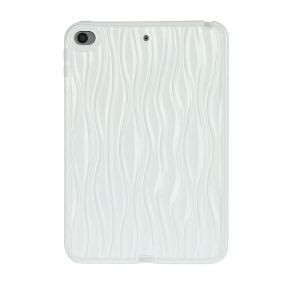 Allytechgroup for iPad Mini 5th/4th Generation 7.9 inch Case, Slim Lightweight Soft TPU Shockproof Protective Back Cover for iPad Mini 5 2019/Mini 4 2015 (5th/4th Generation 7.9 inch), White