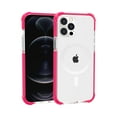 thumbnail image 3 of ELEHOLD Acrylic Clear Wireless Charging Case for iPhone 13 Pro 6.1 inch.Support Magsafe Feature Anti-Scratch Shockproof Clear Four Corner Cushion Anti-Dropping Full Body Protection Case, Pink, 3 of 7