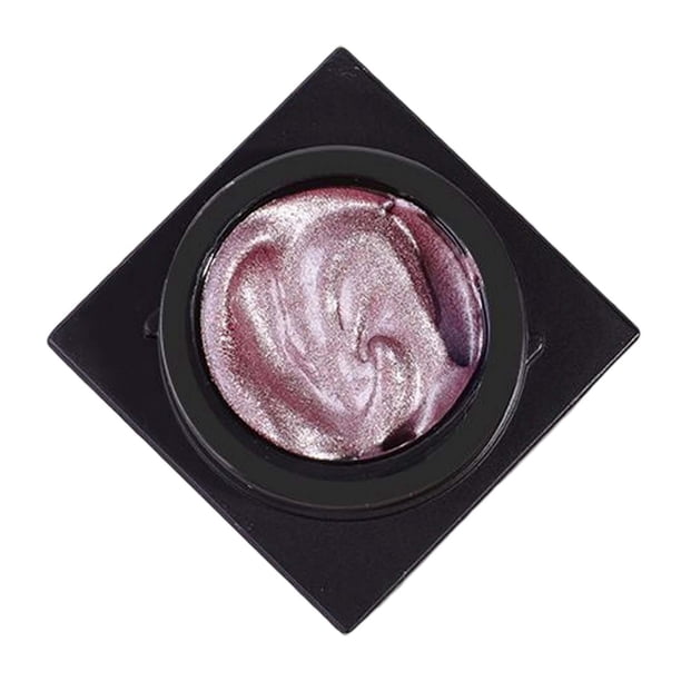 Esmalte de uñas en gel metálico 3D de 5 ml. Esmalte de uñas con diseño de dibujo. Rosa