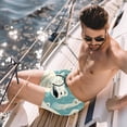thumbnail image 2 of luoweisi Men's Beach Shorts Quick Dry Swim Trunks with Mesh Lining Polar Bear L, 2 of 5