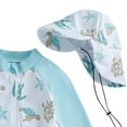 thumbnail image 4 of Godom Boys Bathing Suit Long Sleeve Swim Shirt UPF 50+ Sun Protection Bathing Suits Sunsuit Sets, 4 of 7