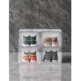 thumbnail image 2 of Set 4 piezas | Cajas Acrílico Transparentes Multifuncional para Tenis, Zapatillas y todo tipo de Calzado | Sneaker Box Organizer Premium, 2 of 9
