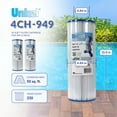 thumbnail image 2 of Unicel 4CH-949 Cartouche de Filtre de Spa de Remplacement 50 Pi2, 210 Plis (2 Pack), 2 of 12
