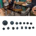 thumbnail image 1 of 15Pcs Polyhedral Dice Set Acrylic D3 To D100 Table Gaming Dices For Role Playing Table Games Party Supplies, 1 of 8