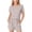 Beige, variant on Casual Summer Outfits for Girls Short Sleeve Crewneck T Shirt and Shorts Set Lightweight Comfy Loose Clothes