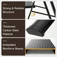thumbnail image 3 of TOPTENG 4-Tier Foldable Aluminum Stepladder, Lightweight, Compact & Wide Design, 3 of 11