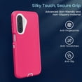 thumbnail image 2 of Entronix Heavy Duty Case Compatible with Galaxy A26, Shockproof Hard Cover, Pink, 2 of 7
