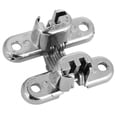 thumbnail image 3 of LHCER Zinc Alloy Hidden Hinges Invisible Concealed Cross Door Hinge Bearing Silver,Hinge,Hidden Hinge, 3 of 8