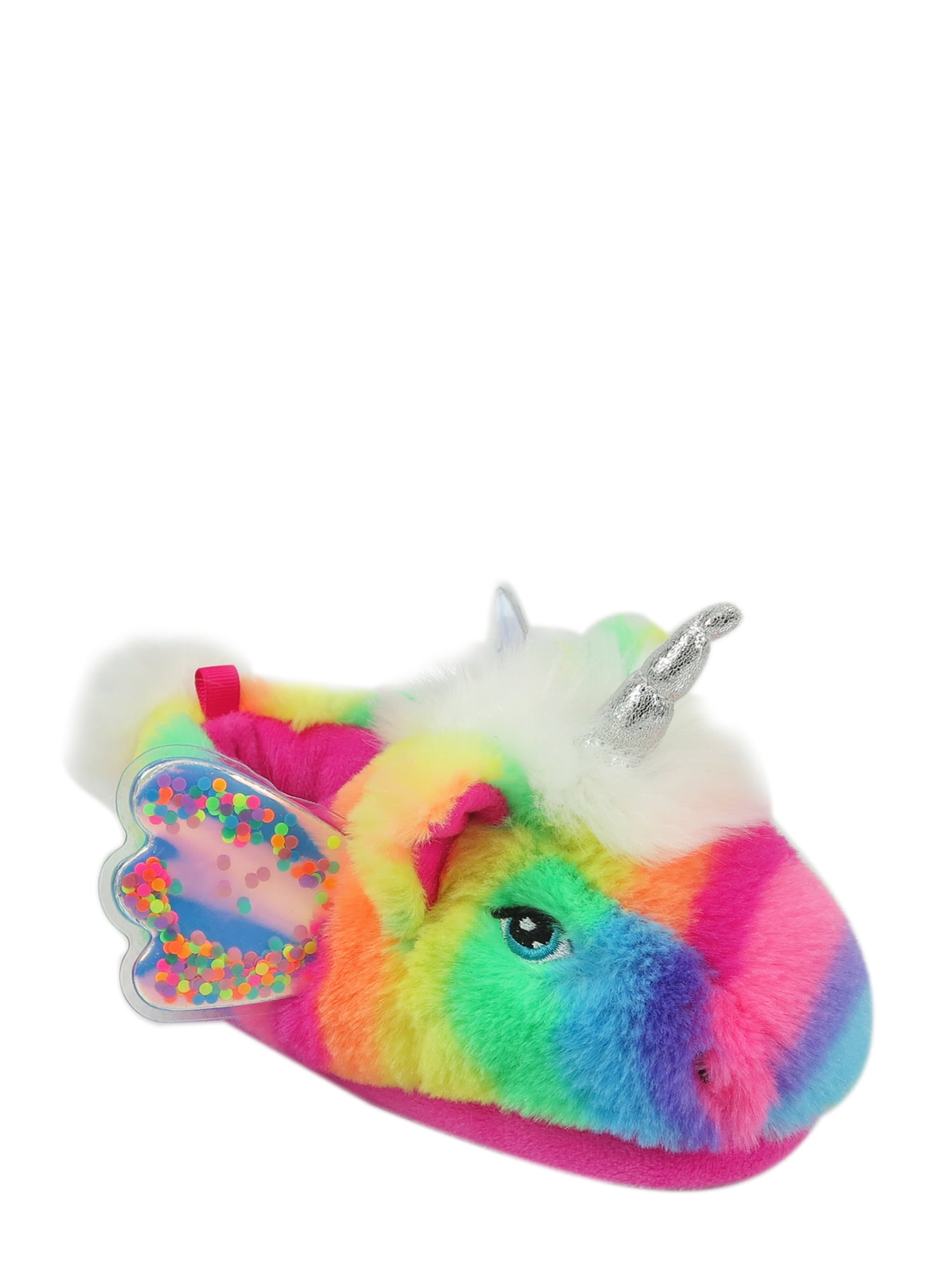 girl unicorn slippers walmart