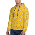 thumbnail image 3 of Fotbe Men's Hoodie with Funny Chicken Pattern - Kangaroo Pocket Pullover Hooded Sweatshirt, Perfect for Daily Wear, Travel, and Home-Medium, 3 of 7