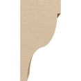 thumbnail image 3 of 5"W x 5"D x 10"H Wide Garner Rough Cedar Woodgrain TimberThane Corbel, Primed Tan, 3 of 6