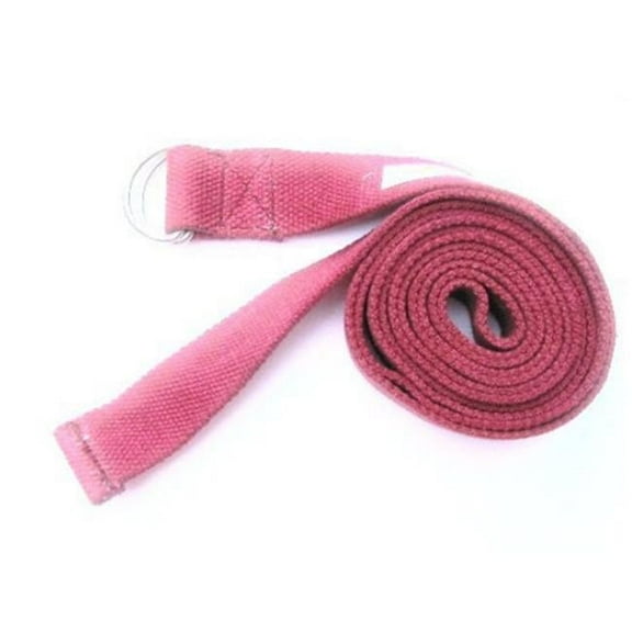 KushOasis  OMSutra Yoga Strap D-Ring 10 ft. - Color - Burgundy