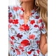 thumbnail image 5 of Vestido midi PRETTYGARDEN para mujer con cuello en V con estampado floral de verano 2025, 5 of 9