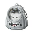thumbnail image 1 of ZOUBAOQ Mini Cat Keychain Light Portable Flashlight Kids Cartoon Cute Floodlight Pendant Light, 1 of 8