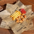 thumbnail image 5 of 50 Count Newspaper Food Wrap, Paper Liner, 15" x 11", Brown, 5 of 8