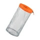 thumbnail image 4 of Bolsa de red con cordón para guardar cosas, ligera, de nailon, para el hogar, viajes al aire libre (naranja), 4 of 5