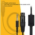 thumbnail image 2 of Cable, Aviation Headphone Cable Adapter Cable for Airbus XLR to GA Dual Plug 5 Pin Black, 2 of 5