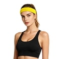 thumbnail image 5 of Stretchy Cotton Terry Sweat Wicking Sports Headbands Non Wide Knit Workout Hair Bands Moisture Absorbing Athletic Head Wraps for Running Cycling Yoga Gym Outdoor Exercise, 5 of 8