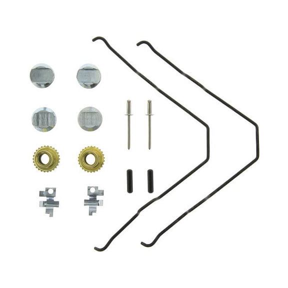 Rear Parking Brake Hardware Kit - Compatible with 1999 - 2013 Chevy Corvette 2000 2001 2002 2003 2004 2005 2006 2007 2008 2009 2010 2011 2012
