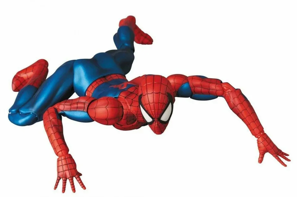 Marvel Spider Man Mafex 075 the Amazing SpiderMan Comic Ver Joints
