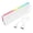 White, variant on Metal ARGB LED Memory Heatsink For DDR5 DDR4 DDR3 DDR2 RAMs Cooling