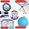 thumbnail image 4 of Play Tent ArtCreativity para niños, diseño de nave espacial para interiores y exteriores, 4 of 7
