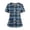 Blue, variant on Halloween Scrub Tops Women Happy Funny Vintage Pumpkin Graphic Short Sleeve V Neck Scrubs Soft Novelty Vacation Shirts with Pockets Saffron XL