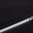 thumbnail image 4 of Lenpel Men's Zip up Sweatshirt Jackets Stand Collar Long Sleeve Coats with Pocket Stretch Slim Fit Casual Outerwear Tops(Black,X-Large), 4 of 6