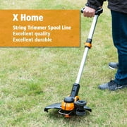 12 Pack WA0010 Weed Eater String Replacement for Worx Select Electric String Trimmers (12 Line Spools, 0.065)