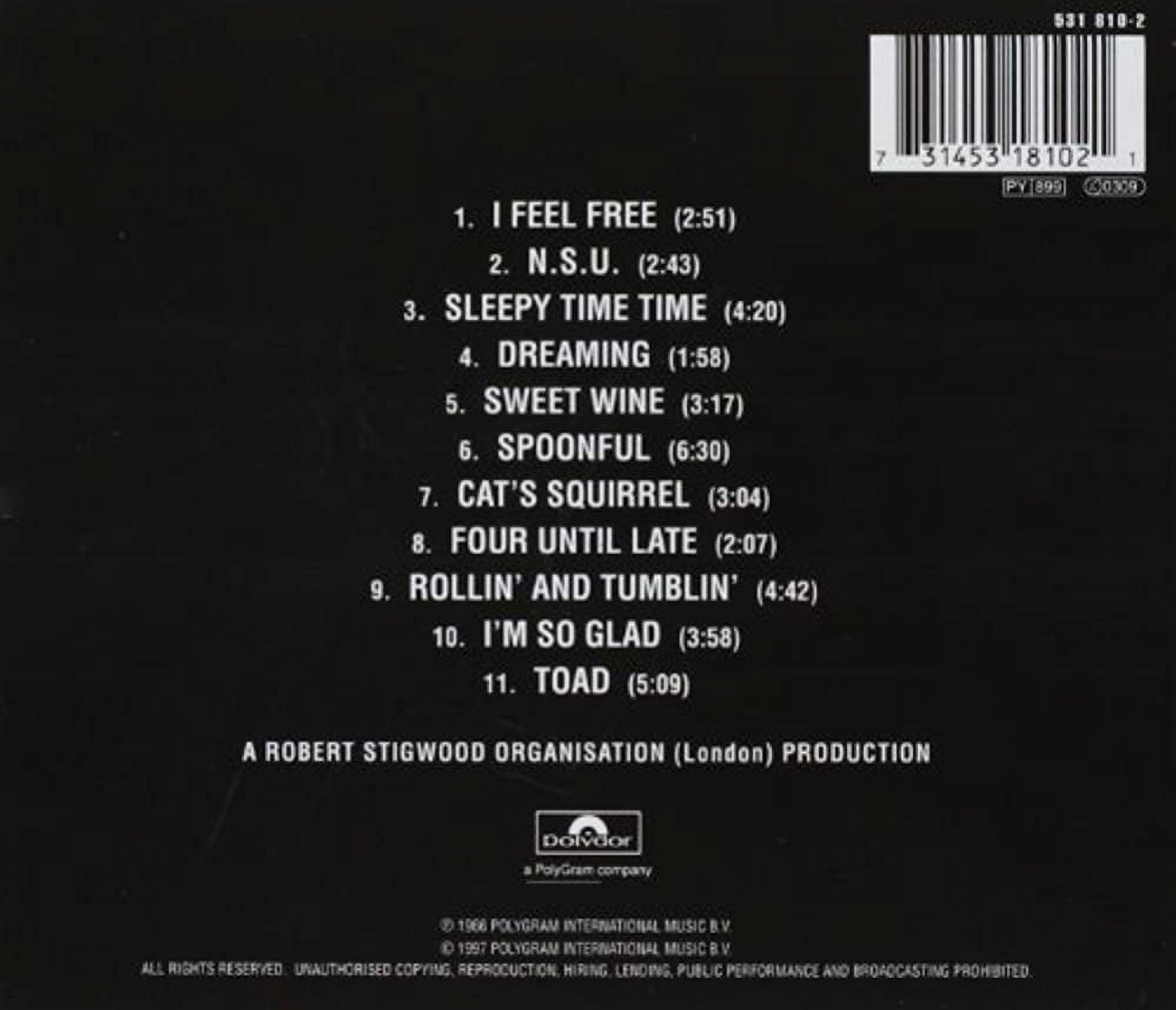 Cream - Fresh Cream (remastered) - Music & Performance - CD