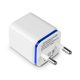 thumbnail image 3 of Cateissary UE enchufe 3.1A Universal 2 puertos USB de pared adaptador de viaje para Teléfono y Comunicación No.7, 3 of 5