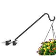 thumbnail image 5 of Rotating Heavy Type Plant Holder Swivels Balconies Railing Hook Wall Basket for Outdoor Plant Bird Feeders, 5 of 8