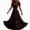 Red, variant on Luvior Women's Halloween Skeleton Maxi Dress V-Neck Short Sleeve Skull Rose Print Long A-Line Gothic Party Dress, Red, Size XXL