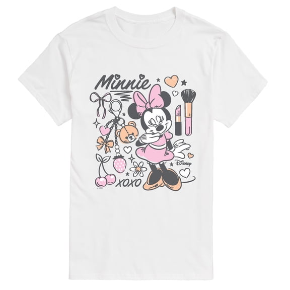 Disney - Minnie Girly Grid - Men's Short Sleeve Graphic T-Shirt