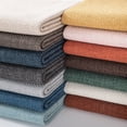 thumbnail image 2 of XmhyTop-A Thick Linen Type Upholstery Fabric Coarse Textured Weave Polyester Blend for Sofa Chair Couch Restoration,1 Yard,Orange, 2 of 4
