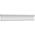 thumbnail image 3 of Ekena Millwork 41" Bottom Width x 42 1/8" Top Width x 3 1/2"H x 7/8"P Bedford Crosshead, 3 of 24