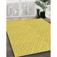 thumbnail image 3 of Ahgly Company Machine Washable Indoor Rectangle Transitional Banana Yellow Area Rugs, 2' x 5', 3 of 7