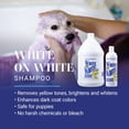 thumbnail image 2 of Champú para perros Chris Christensen White on White Whitening 3.78 L, 2 of 9