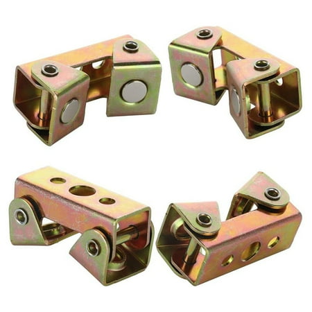 

4Pcs V Type Magnetic Welding Holder Suspender Fixture Adjustable Pads Kit
